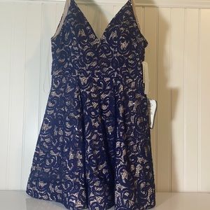 Junior girls sequined formal dress